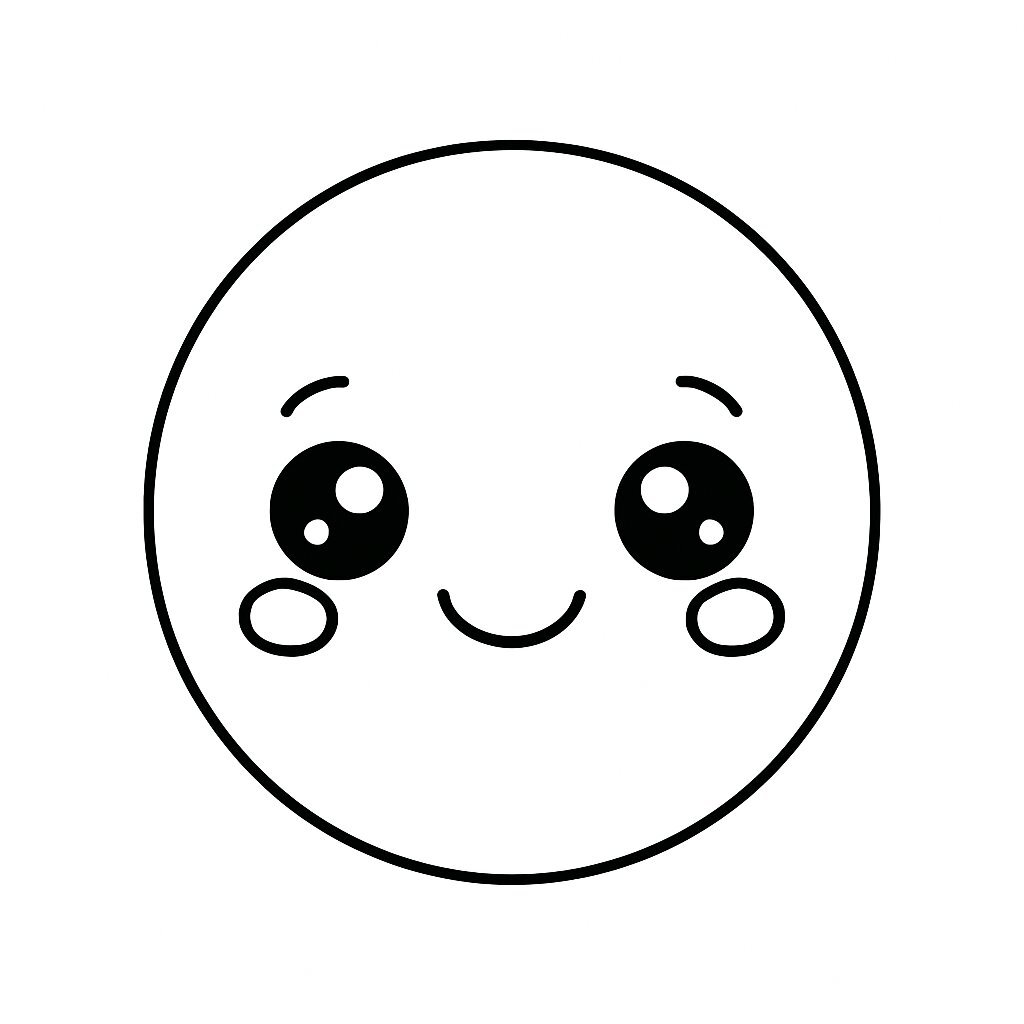 Super Sweet Smiling Face Style