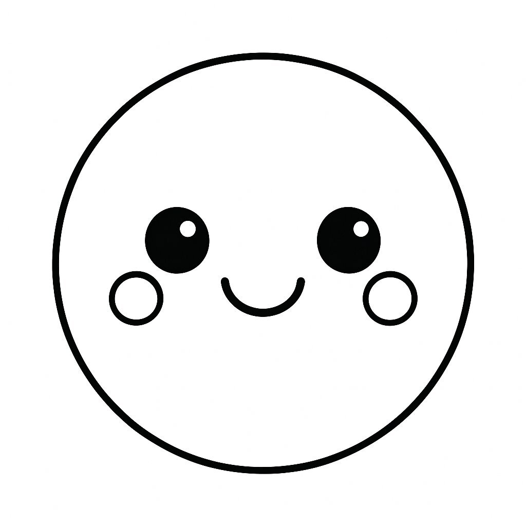 Adorable Smiling Face Style