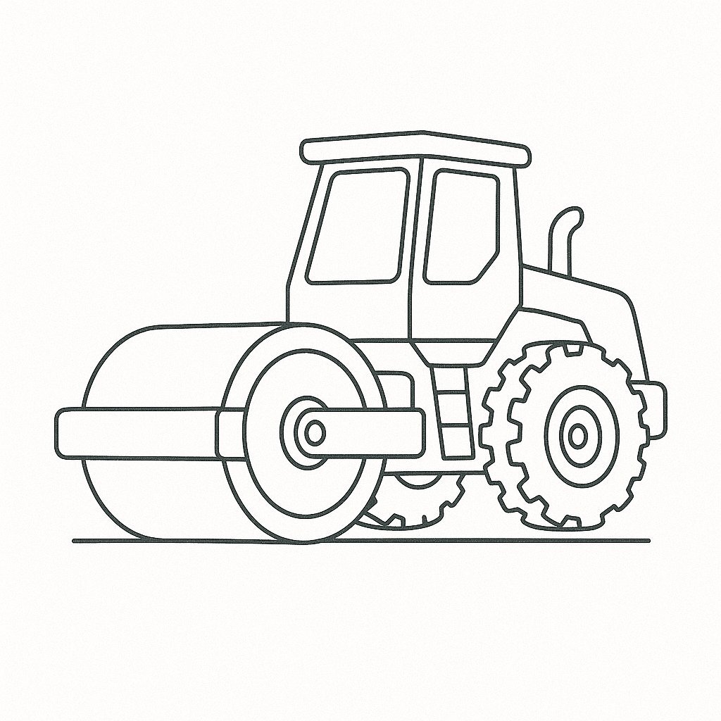 Terrain Road Roller