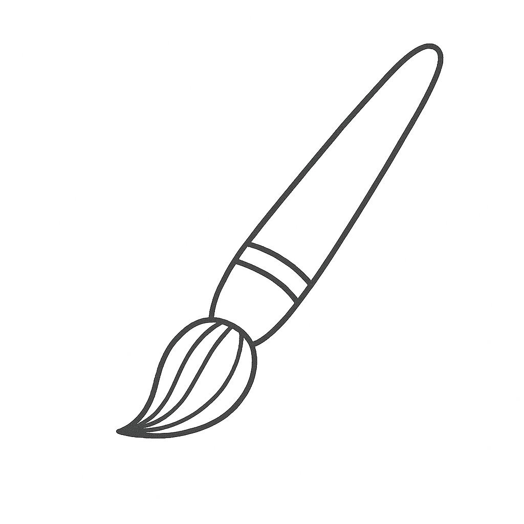 Horsehair Coloring Brushes