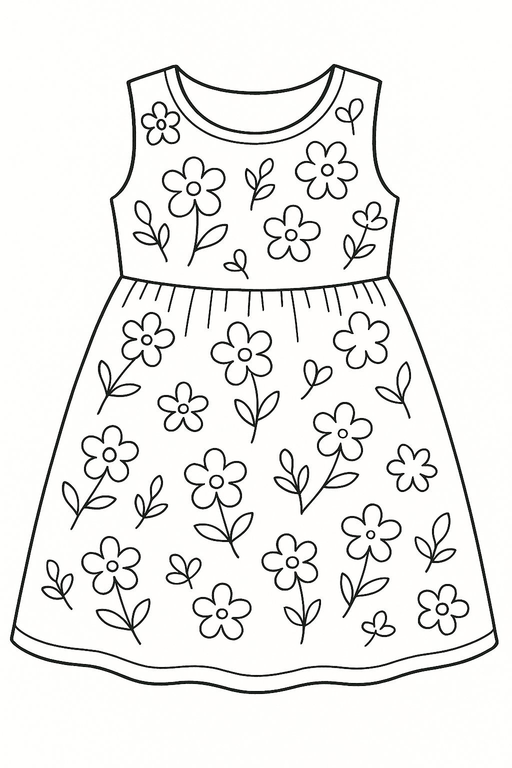 Charming Floral Dress