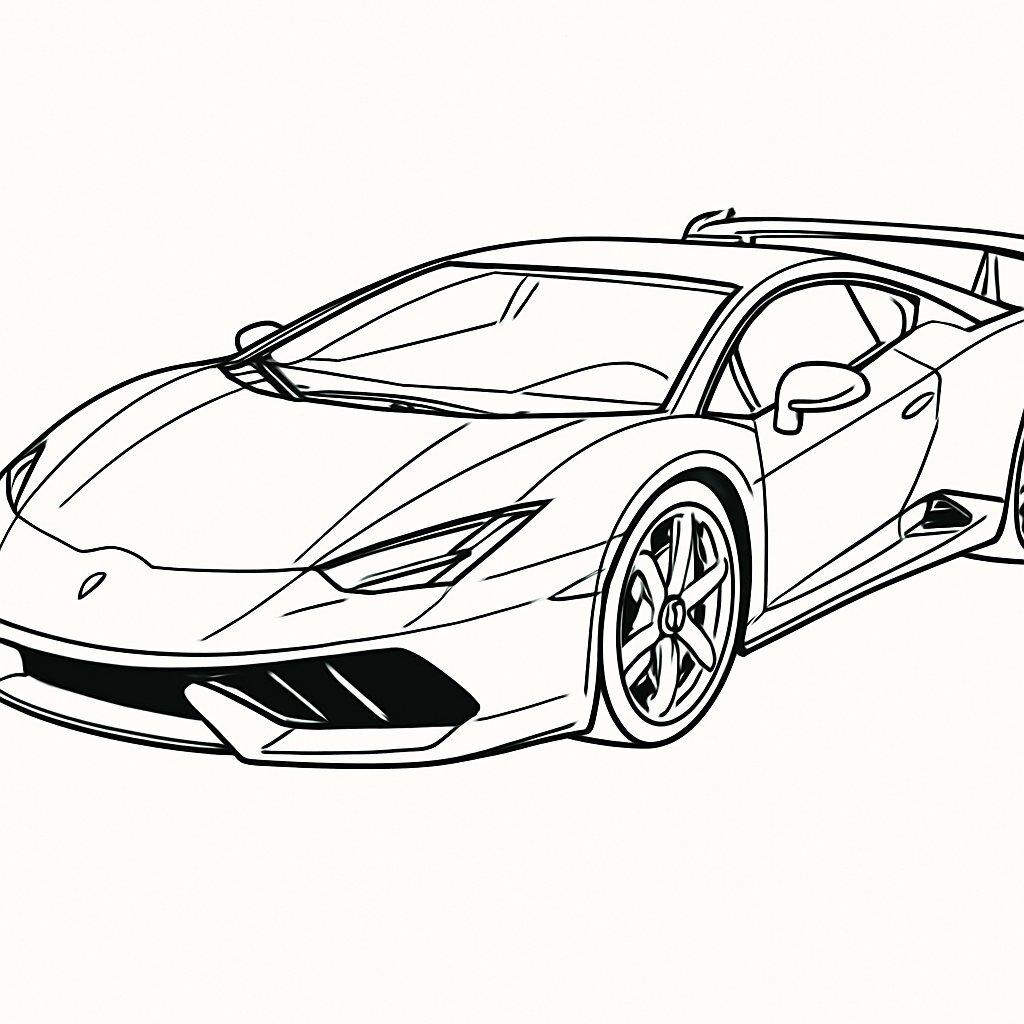 High-Speed Lamborghini