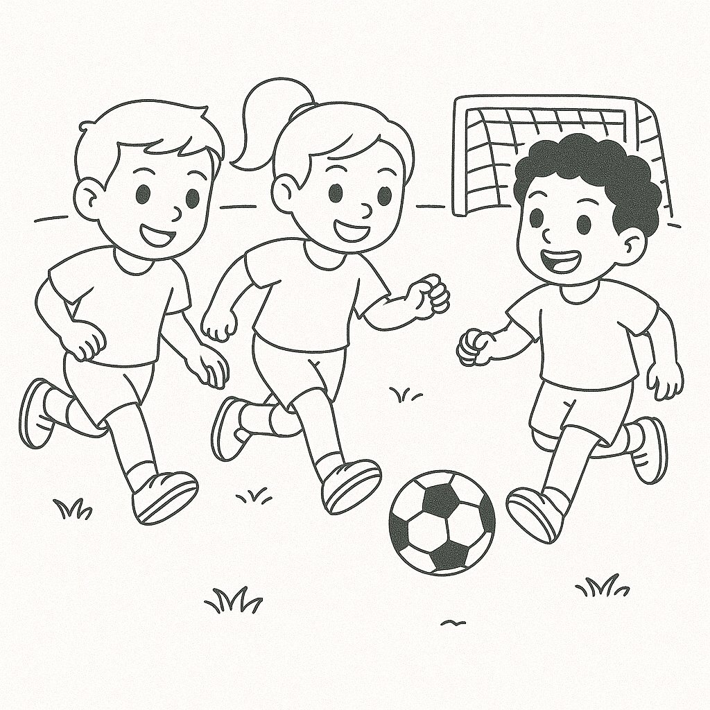 Traditional Folk Games Coloring Pages for Kids 2026