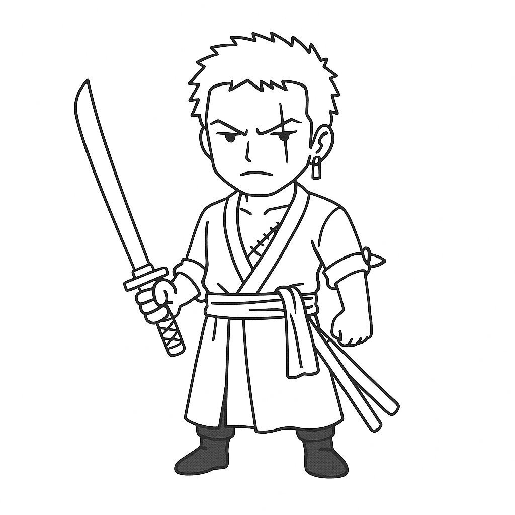 Warrior-Style Zoro