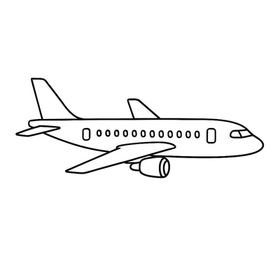 Air Transport Coloring Pages for Kids 2026