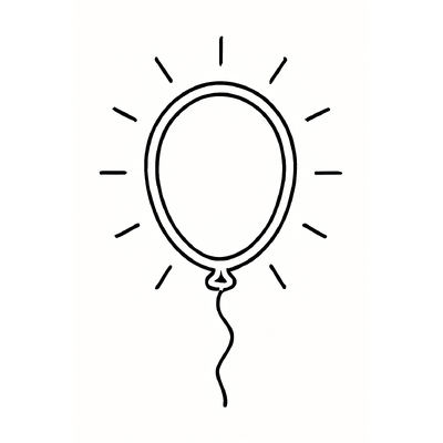 Balloon Bouquet Coloring Pages for Kids – Creative Fun 2026