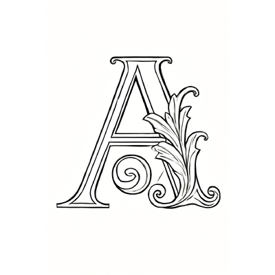 Beautiful Letter Coloring Pages for Kids – Download PDF 2026