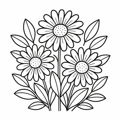 Chrysanthemum Coloring Pages for Kids 2026 – Free Printable Sheets