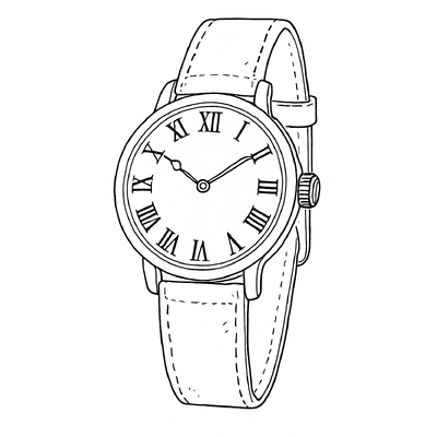 Clock Coloring Pages for Kids – 2026 Clock Coloring Sheets