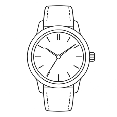 Clock Coloring Pages for Kids – 2026 Clock Coloring Sheets