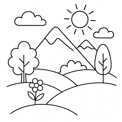 Coloring Pages for Kids Aged 2–3 – Simple and Cute Pictures to Boost Creativity
