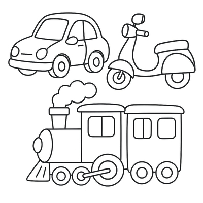 Coloring Pages for Kids Aged 2–3 – Simple and Cute Pictures to Boost Creativity