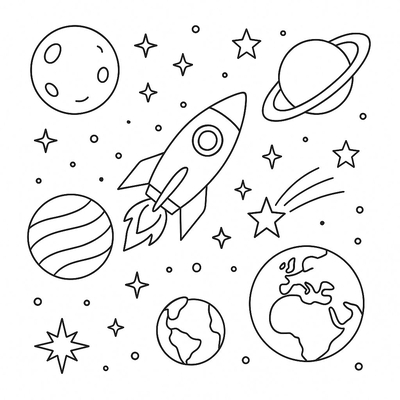 Coloring Pictures for Kids – Printable Coloring Sheets 2026