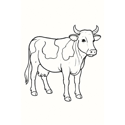 Cow Coloring Pages for Kids – Creative Fun 2026