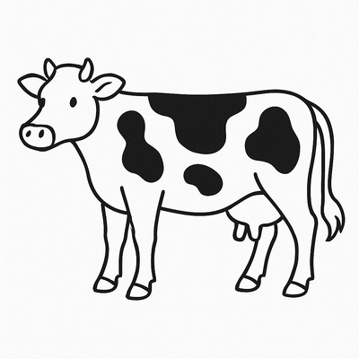 Cow Coloring Pages for Kids – Creative Fun 2026