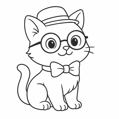 Cute Cat Coloring Pages for Kids 2026 – Free Download