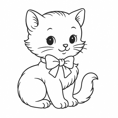 Cute Cat Coloring Pages for Kids 2026 – Free Download