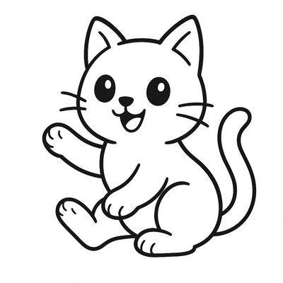 Cute Cat Coloring Pages for Kids 2026 – Free Download