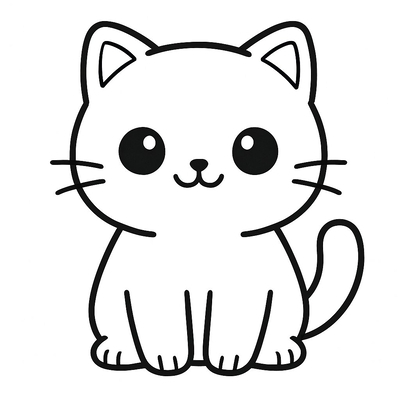 Cute Cat Coloring Pages for Kids 2026 – Free Download