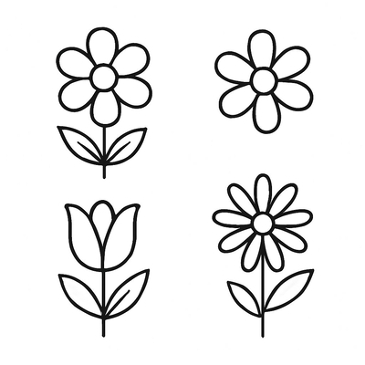 Flower Coloring Pages for Kids – 2026 Coloring Sheets