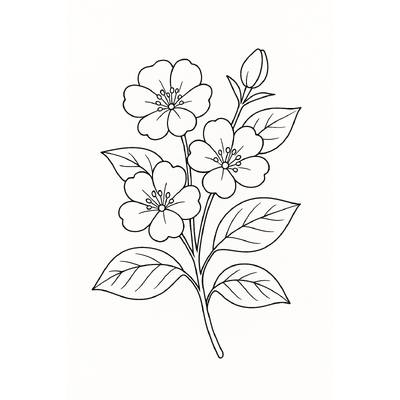 Flower Coloring Pages for Kids 2026 – Explore the Beauty of Nature
