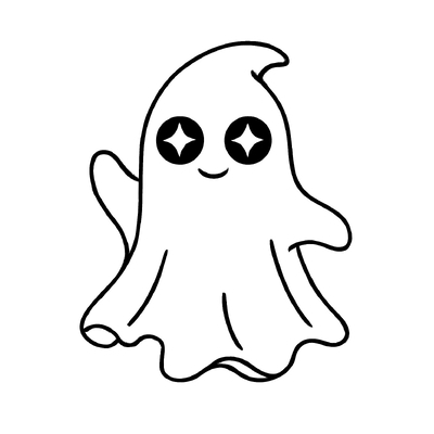 Ghost Coloring Pages for Kids – Creative Fun 2026