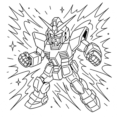 Gundam Coloring Pages for Kids 2026 – Free Printable Sheets