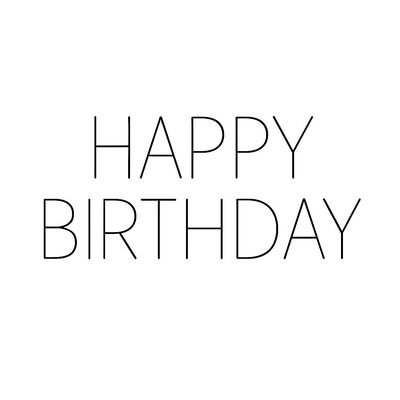 Happy Birthday Coloring Letters for Kids – 2026
