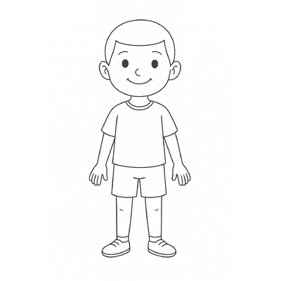 Human Body Parts Coloring Pages for Kids 2026