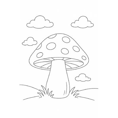 Mushroom Coloring Pages for Kids 2026 – Explore Nature Creatively