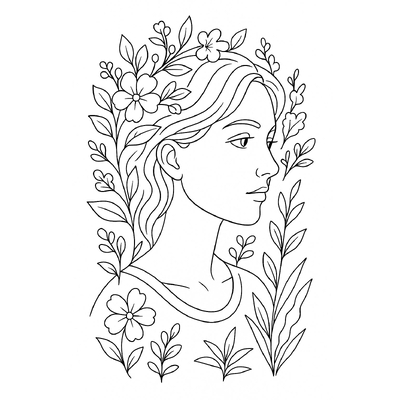 Myself Coloring Pages for Kids 2026 – Creative and Fun