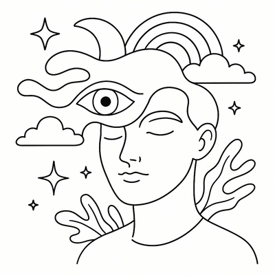 Myself Coloring Pages for Kids 2026 – Creative and Fun
