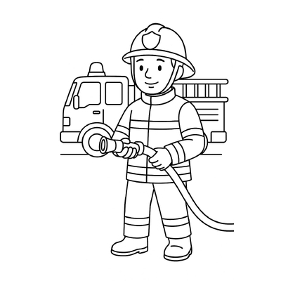Occupations Coloring Pages for Kids 2026 – Learn and Explore Careers