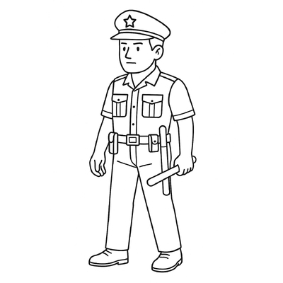 Occupations Coloring Pages for Kids 2026 – Learn and Explore Careers