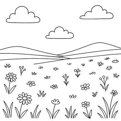 Spring Coloring Pages for Kids 2026 – Free Download