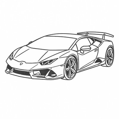 Super Cool Lamborghini Coloring Pages 2026 – Kids’ Favorite!
