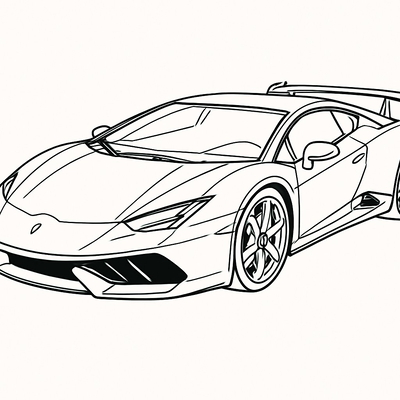 Super Cool Lamborghini Coloring Pages 2026 – Kids’ Favorite!