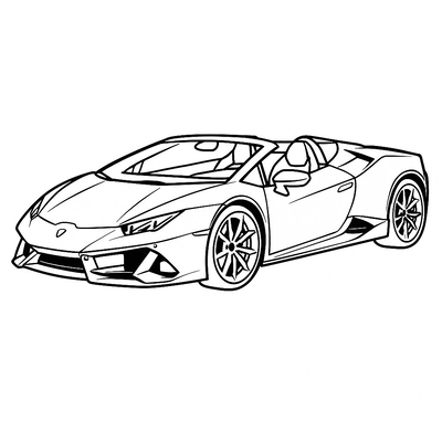 Super Cool Lamborghini Coloring Pages 2026 – Kids’ Favorite!