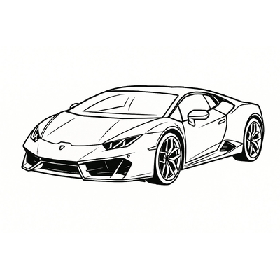 Super Cool Lamborghini Coloring Pages 2026 – Kids’ Favorite!