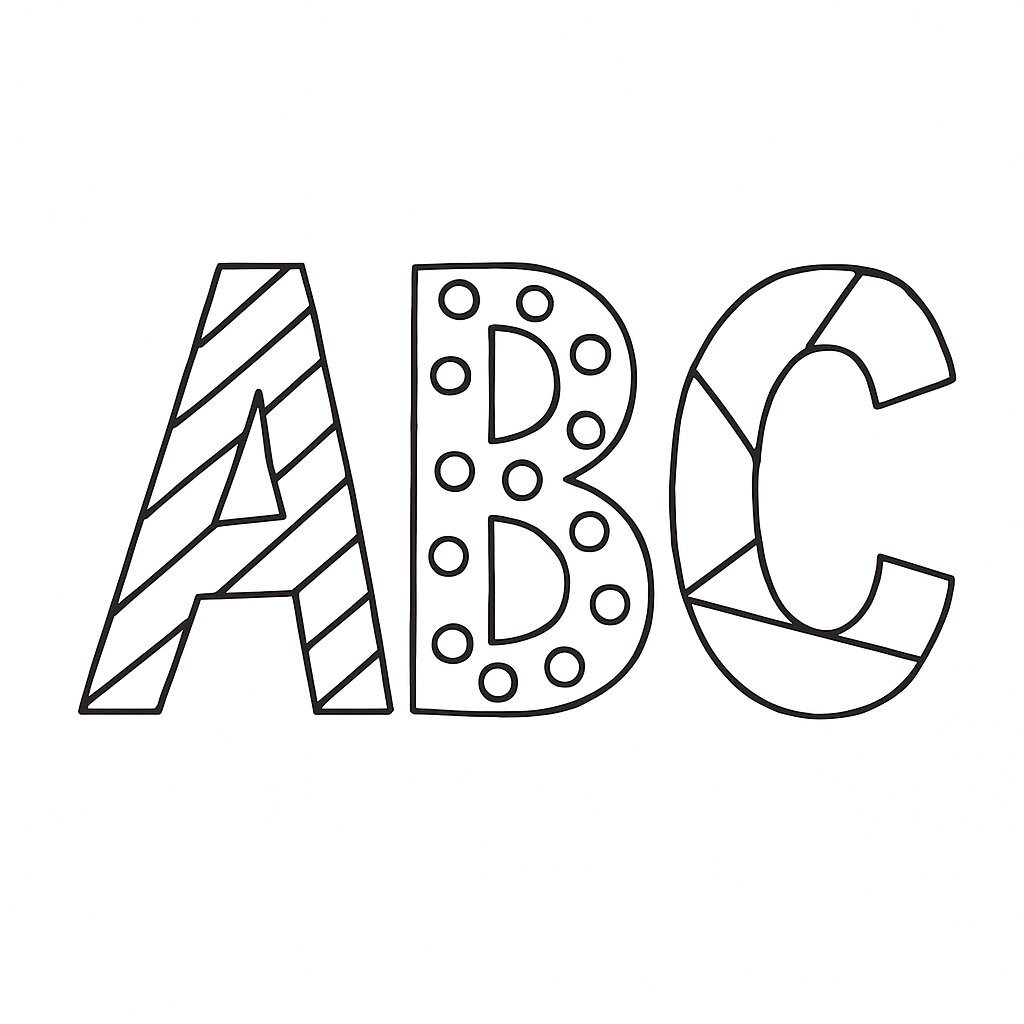 Patterned Letters