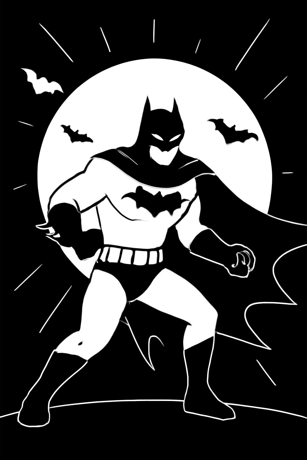 Batman in the Night