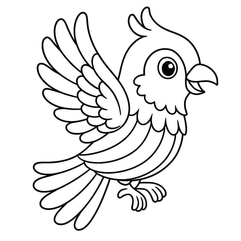 Rainbow Light Bird
