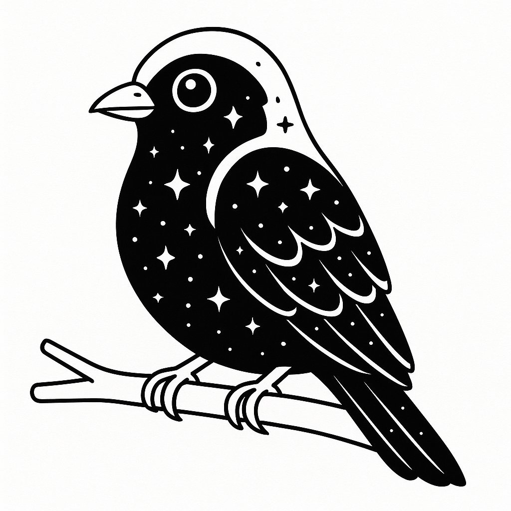 Mystical Night Bird