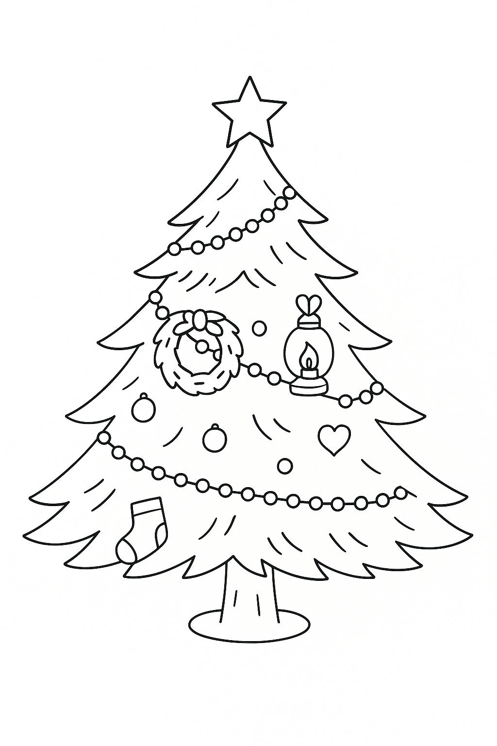 Vintage Christmas Tree