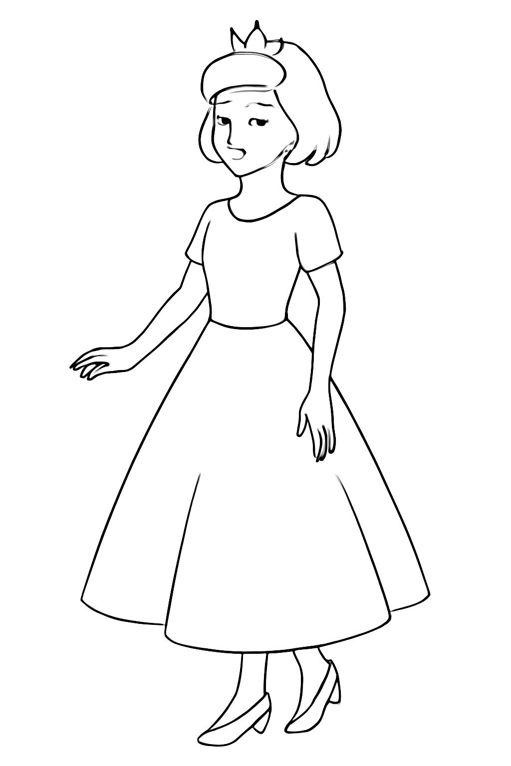 Cinderella Princess Coloring Pages for Kids 2026 – Beautiful and Adorable Images