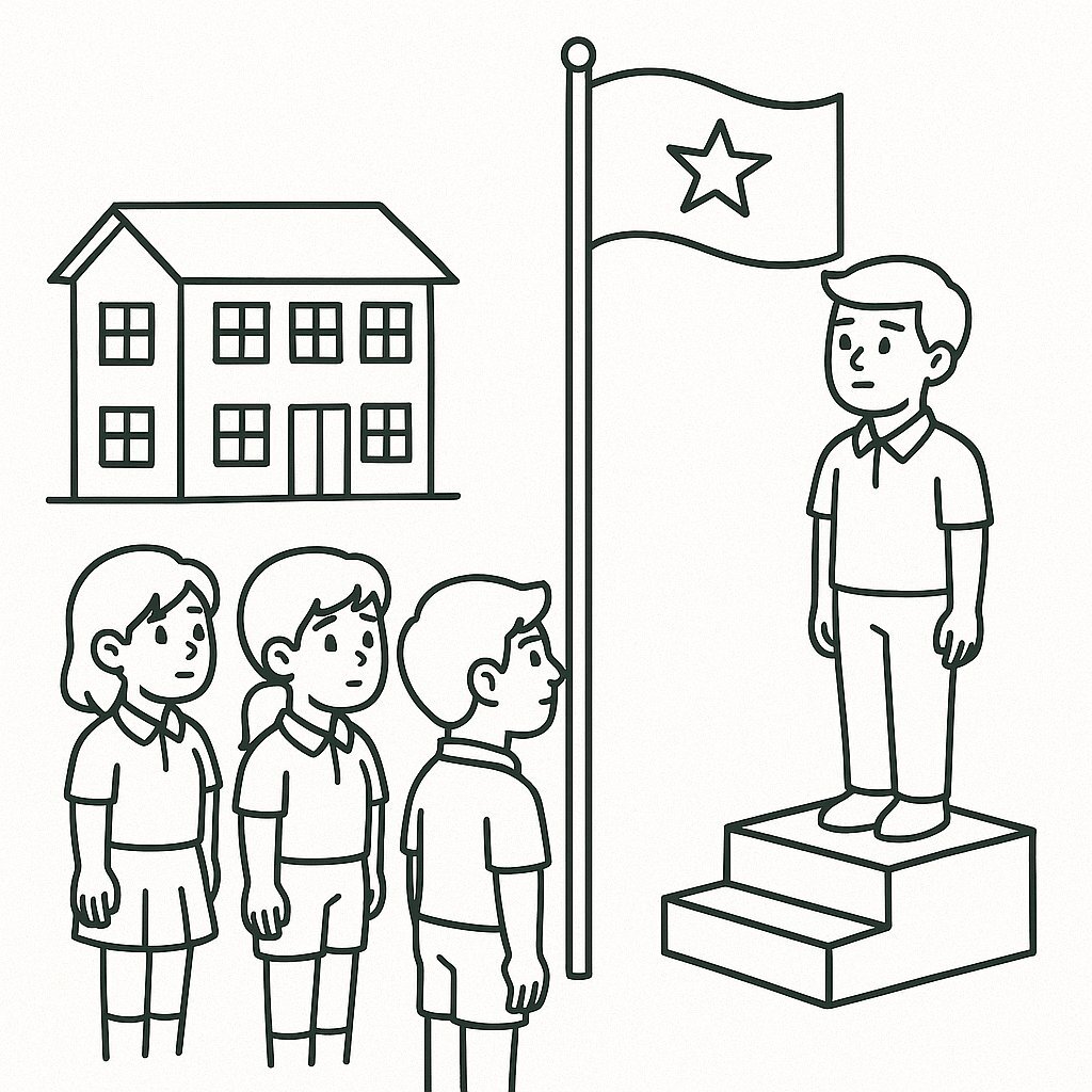 Flag-Raising Ceremony