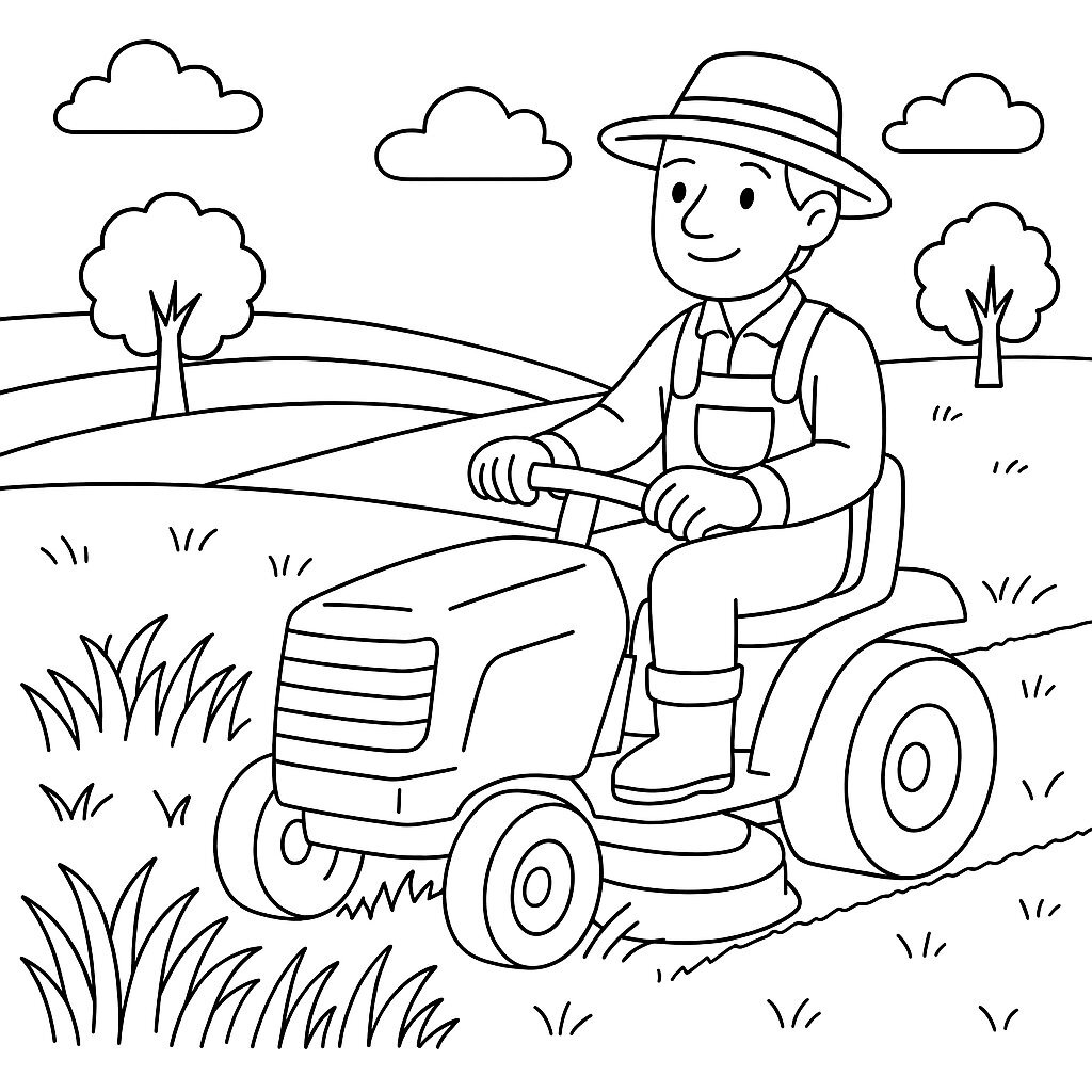 Grass Cutting Work