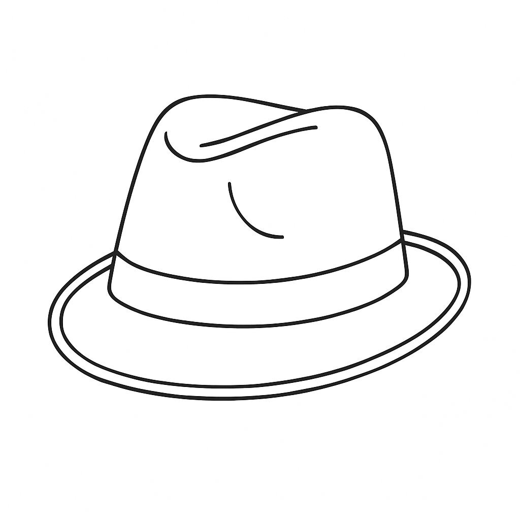 Coloring a Hat with Metallic Accents