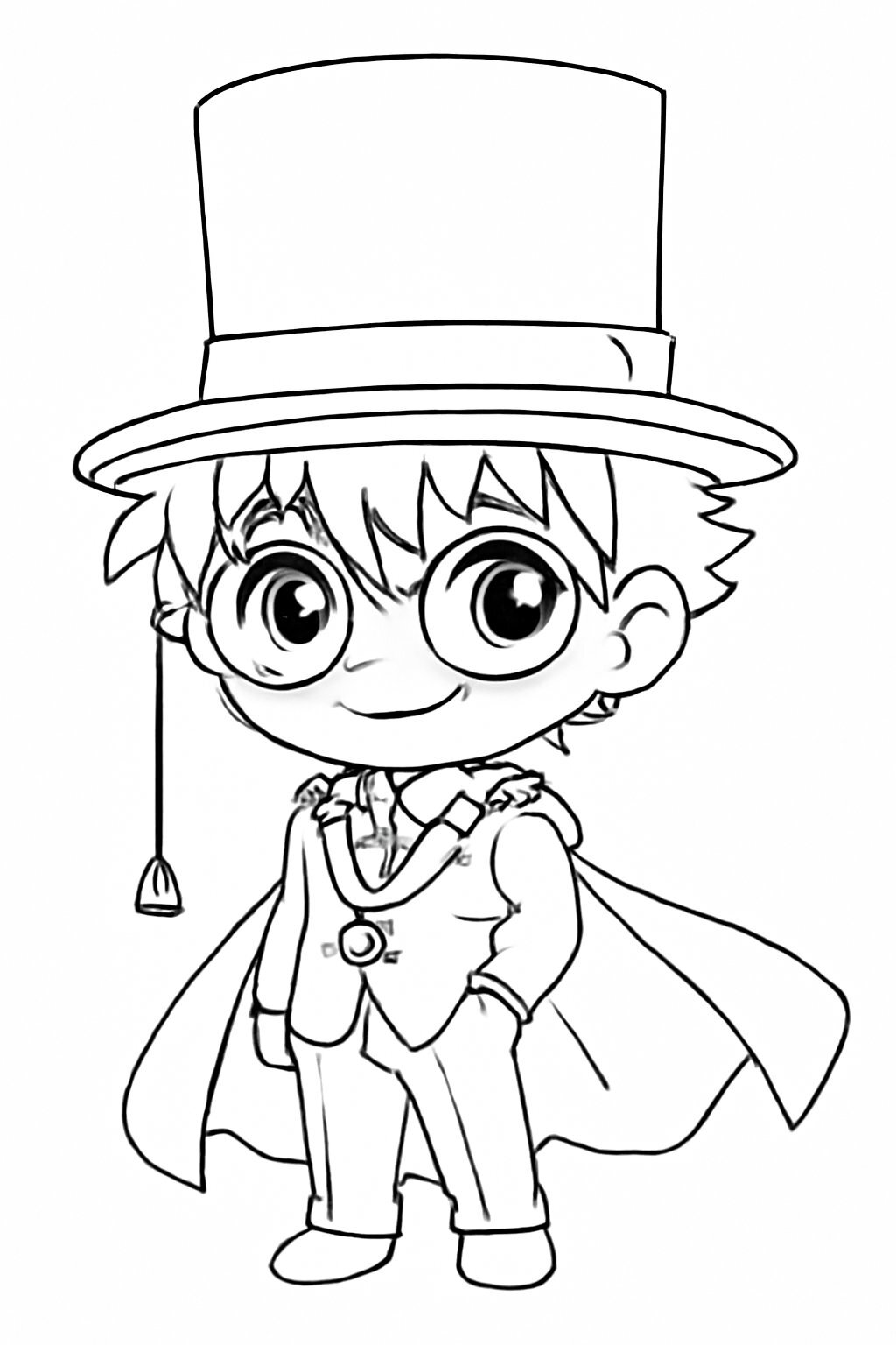 Chibi-Style Kaito Kid