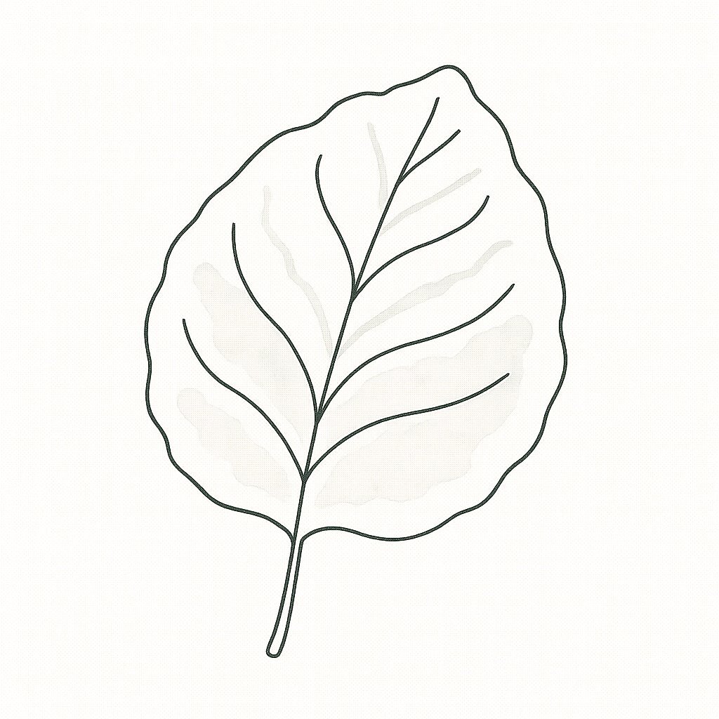 Watercolor Leaf Coloring